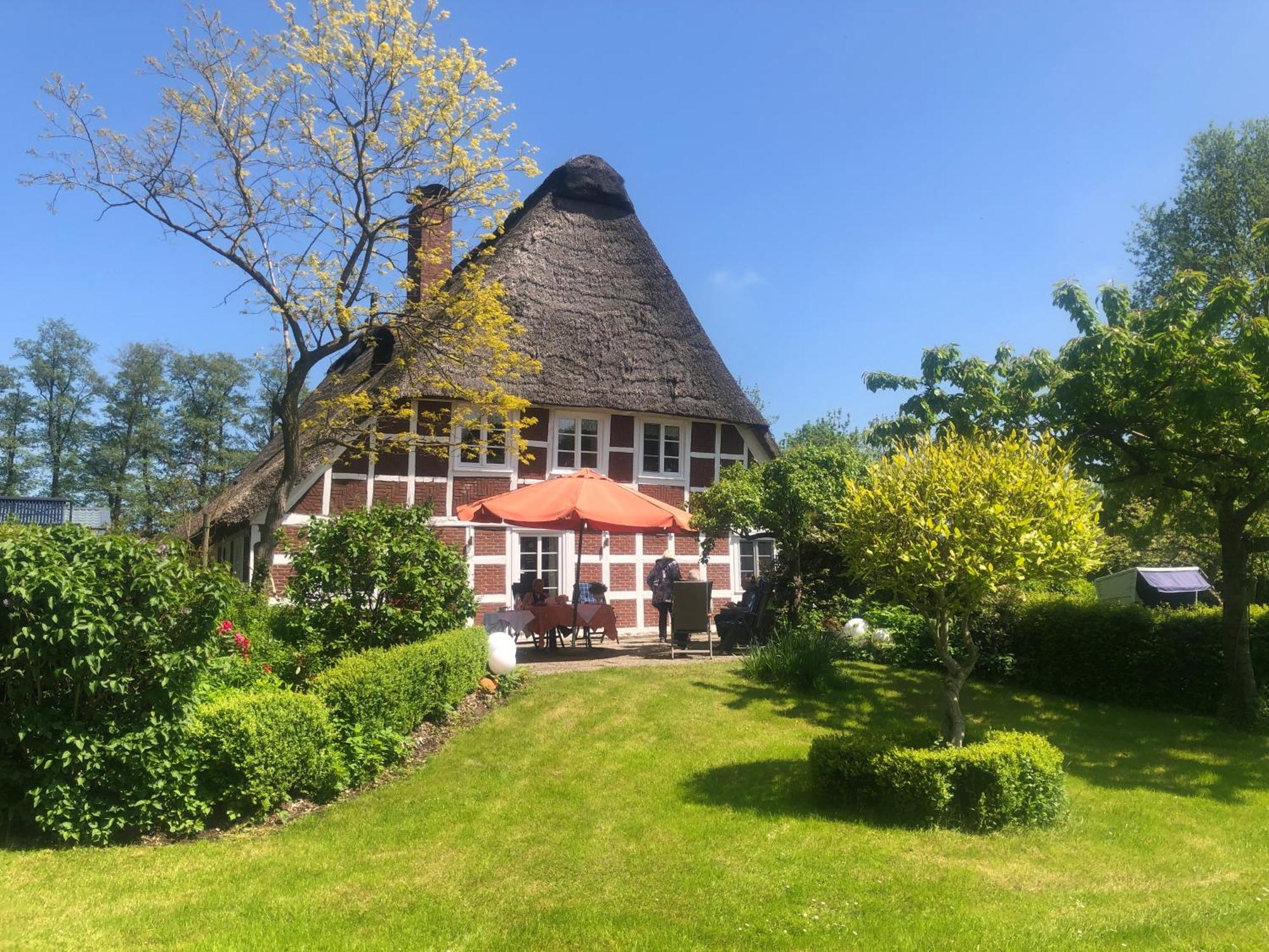 Hemmoor Altes Landhaus Oste, Klavier Appartement, 2 Zimmer Mit Kamin מראה חיצוני תמונה