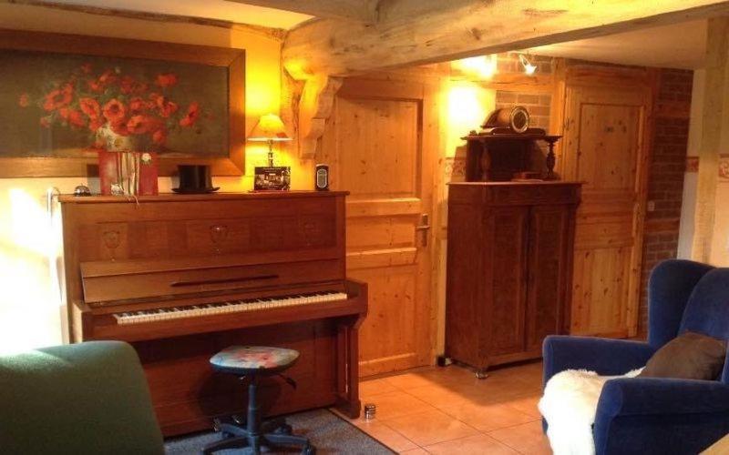 Hemmoor Altes Landhaus Oste, Klavier Appartement, 2 Zimmer Mit Kamin מראה חיצוני תמונה