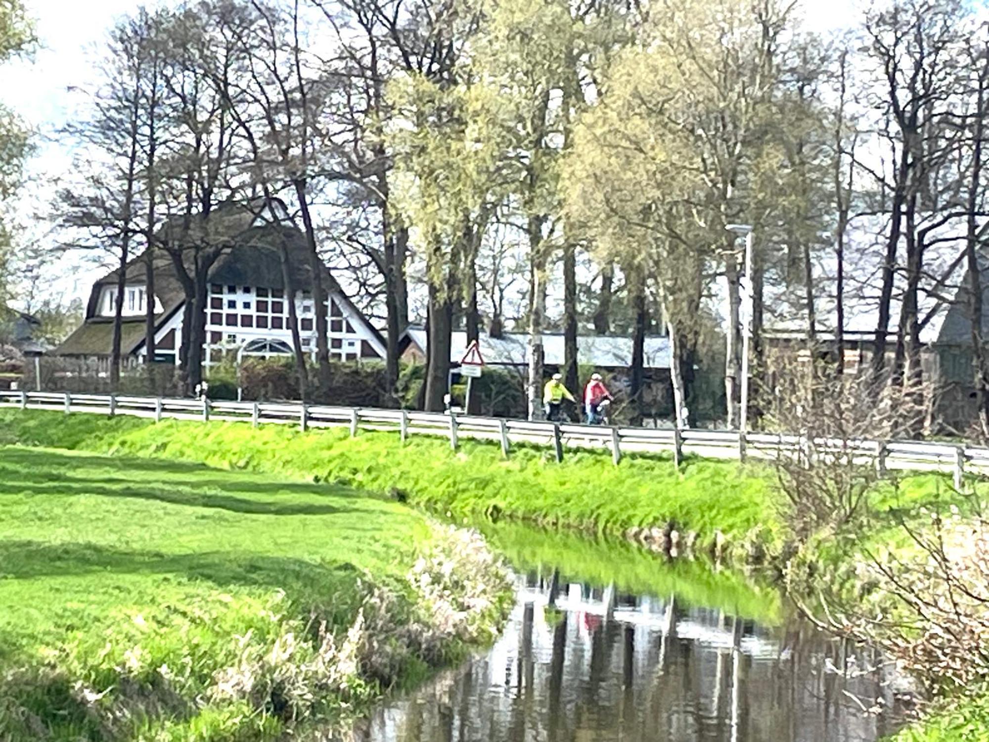 Hemmoor Altes Landhaus Oste, Klavier Appartement, 2 Zimmer Mit Kamin מראה חיצוני תמונה
