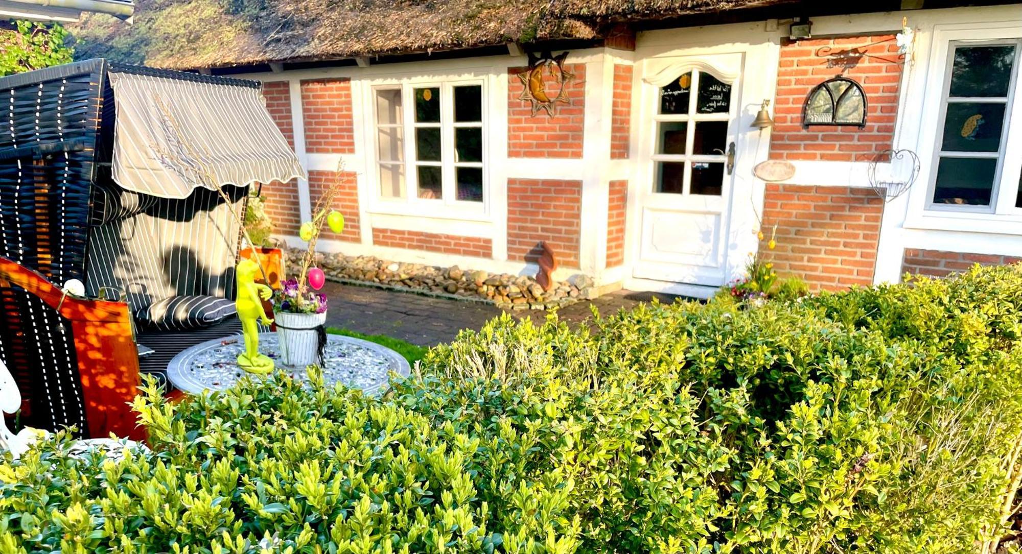 Hemmoor Altes Landhaus Oste, Klavier Appartement, 2 Zimmer Mit Kamin מראה חיצוני תמונה