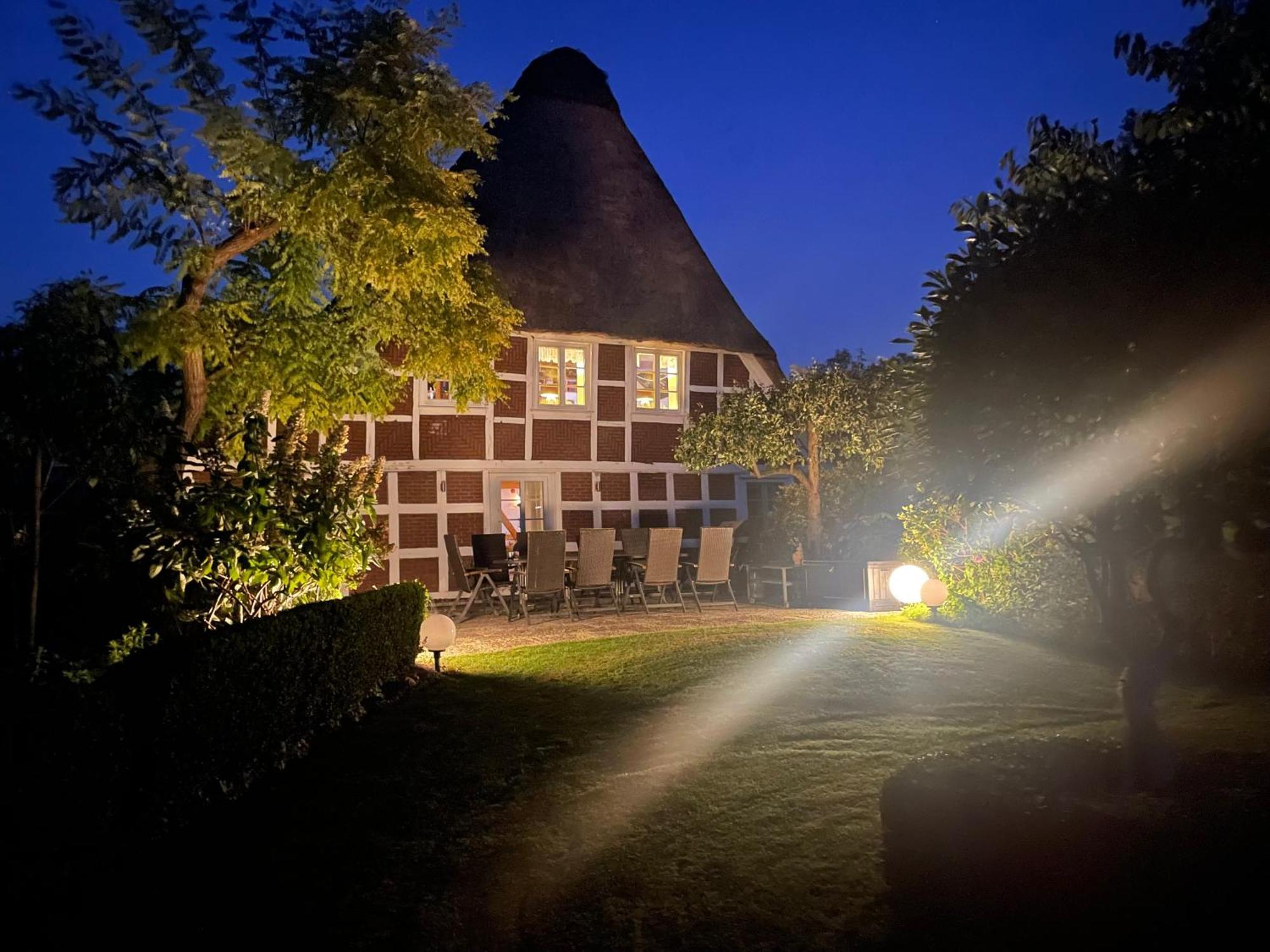 Hemmoor Altes Landhaus Oste, Klavier Appartement, 2 Zimmer Mit Kamin מראה חיצוני תמונה